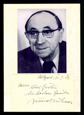 Bruno Hübner 1899-1983 Bek. Aus der Kommissar Original Signiert # BC G 39052