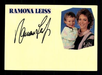 Ramona Leiss Original Signiert ## BC 206909