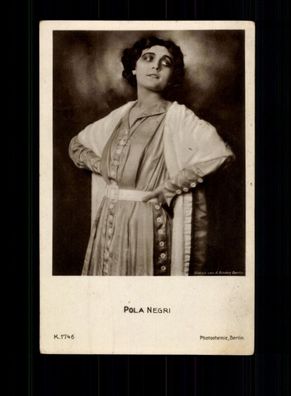 Pola Negri Photochemie Verlag Karte Nr. K 1746 ohne Unterschrift # BC 205905