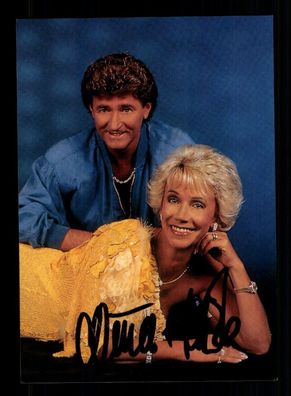 Nina und Mike Autogrammkarte Original Signiert ## BC 203062