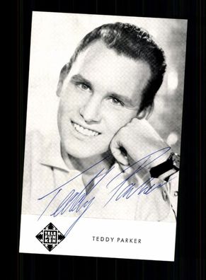 Teddy Parker Autogrammkarte Original Signiert ## BC 204153