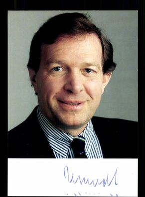 Günther Rexrodt Autogrammkarte Original Signiert # BC 203325
