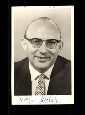 Wolfgang Mischnick 1921-2002 FDP Bundesminister Original Signiert # BC 203589