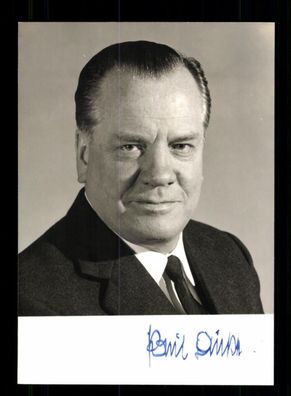 Paul Lücke 1914-1976 CDU Bundesminister Original Signiert # BC 203618