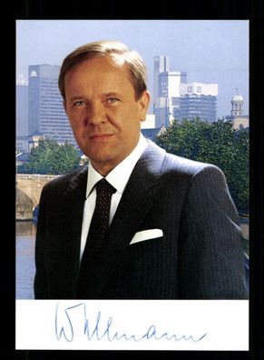 Walter Wallmann 1932-2013 Ministerpräsident Hessen 1987-1991 Orig. # BC 203962