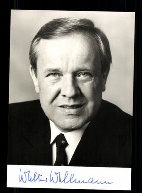 Walter Wallmann 1932-2013 Ministerpräsident Hessen 1987-1991 Sign. # BC 204001