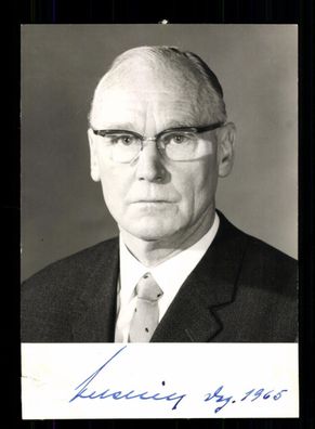 Ludger Westrick 1894-1990 Chef des Bundeskanzleramtes 1963-1966 # BC 204008