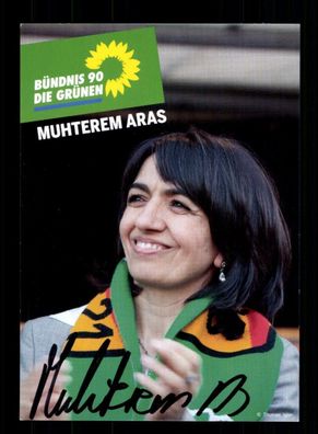 Aras Mutherem Bündnis 90 die Grünen Autogrammkarte Original Signiert # BC 204712
