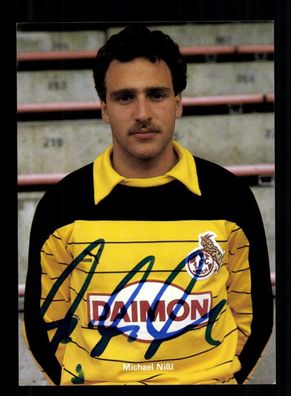 Michael Nißl Autogrammkarte 1 FC Köln 1986-87 Original Signiert