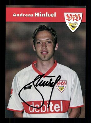 Andreas Hinkel Autogrammkarte VfB Stuttgart 2003-04 Original Signiert