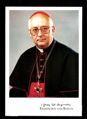 Georg Kardinal Sterzinsky 1936-2011 Erzbischof Berlin Orig. Signiert # BC 204611