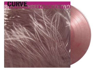 Curve: Blackerthreetrackertwo (180g) (Limited Numbered Edition) (Silver & Red Marble