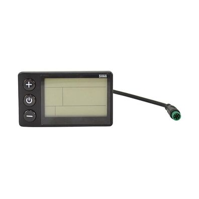 S866 Elektrofahrrad-LCD-Display, E-Bike-Elektroroller-Display, Messgerät, Bedienfeld