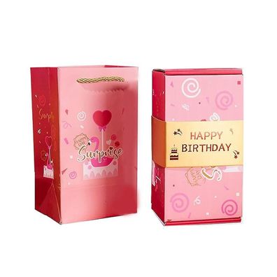 Explodierende Geschenkbox, Geld-Pop-Up-Überraschungsbox zum Geburtstag, Streichbox,