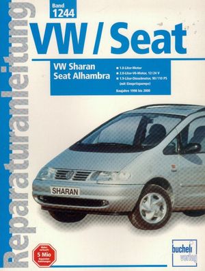 1244 - Reparaturanleitung VW Sharan / Seat Alhambra, Benzin und Diesel