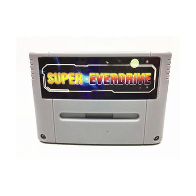 Super 800 In 1 Pro Remix-Spielkarte für SNES 16-Bit-Konsole Super, Grau