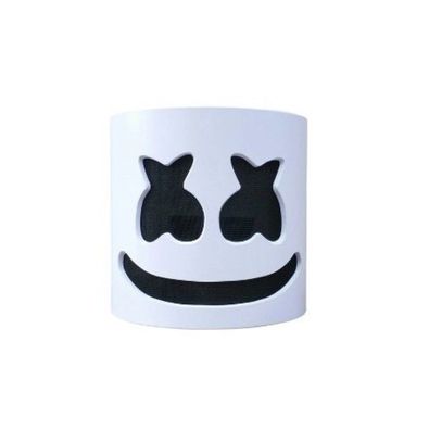 Halloween DJ Marshmello Cosplay Maske Full Face Latex Prop Helm Masken Frauen Party