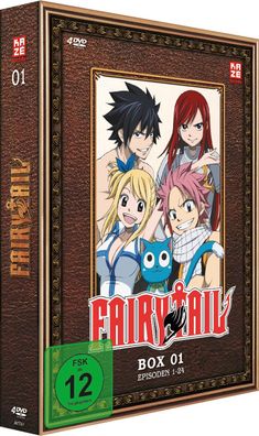 Fairy Tail - TV Serie - Box 1 - Episoden 1-24 - DVD - NEU