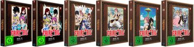 Fairy Tail - TV Serie - Box 1-6 - Episoden 1-150 - Blu-Ray - NEU