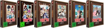 Fairy Tail - TV Serie - Box 1-6 - Episoden 1-150 - DVD - NEU
