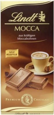 Lindt Schokolade Mocca 100g