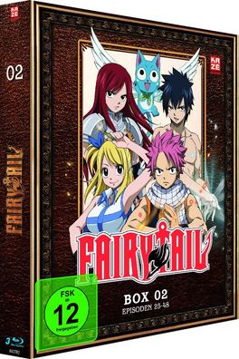 Fairy Tail - TV Serie - Box 2 - Episoden 25-48 - Blu-Ray - NEU