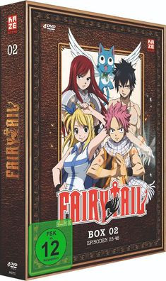 Fairy Tail - TV Serie - Box 2 - Episoden 25-48 - DVD - NEU