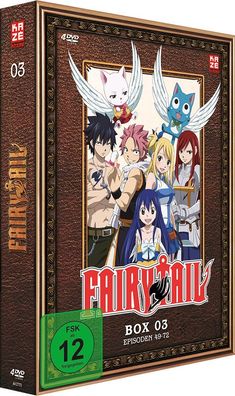 Fairy Tail - TV Serie - Box 3 - Episoden 49-72 - DVD - NEU