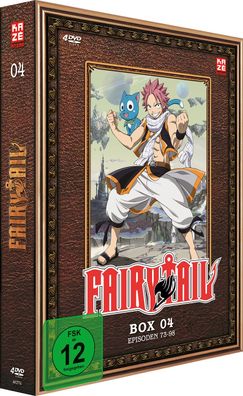 Fairy Tail - TV Serie - Box 4 - Episoden 73-98 - DVD - NEU