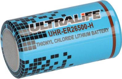 Ultralife Lithium UHR-ER26500-H- LSH 14 - C Rundzelle Hochstrom 3,6V 6500mAh