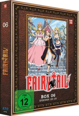 Fairy Tail - TV Serie - Box 6 - Episoden 125-150 - Blu-Ray - NEU