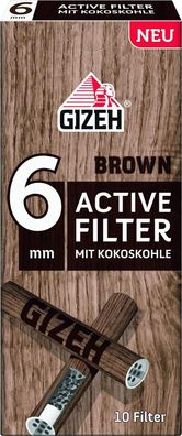 GIZEH Brown Active Filter 6mm