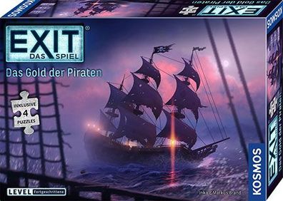 EXIT - Spiel + Puzzle Das Gold der Piraten