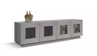 Sideboard wohnzimmer Luxus Stil Modern grau neu wunderschön