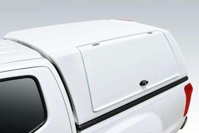 Hardtop mit Seitenklappen aus GFK für Pickup Nissan Navara Doppelkabine ab 2016+