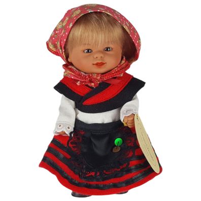 Carmen González Baby D'Nenes Kunststoff Puppe H 19,5 cm Spain