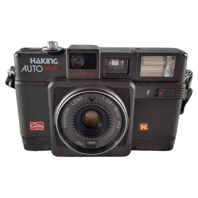 Haking Auto M/ AF Kamera Hakinon Lens 1:3,8 / 38mm 46ø made in Hong Kong Vintage