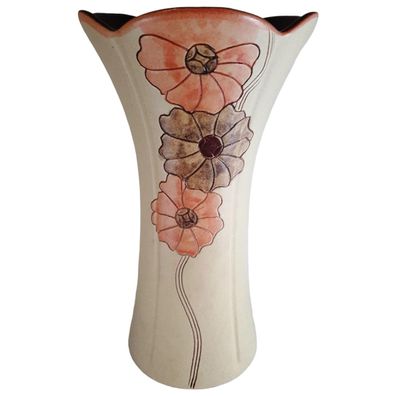 Keramik Vase Made in W. Germany H 29,6 cm