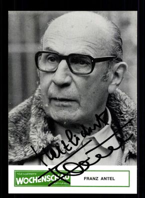 Franz Antel 1913-2007 Österreichischer Filmregisseur Orig. Signiert # BC 204542