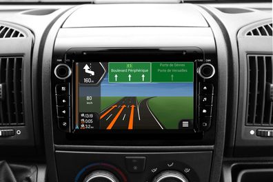 ESX VNC740-DBJ-4G Autoradio Bluetooth DAB+ für Fiat Citroën Peugeot Camper Navigation