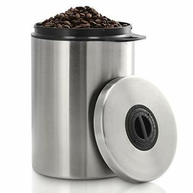 Xavax Eselstahl-Kaffee-Dose luftdicht für 1 kg Kaffeebohnen Behälter Vorratsdose