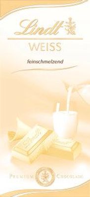 Lindt Schokolade Weiss 100g