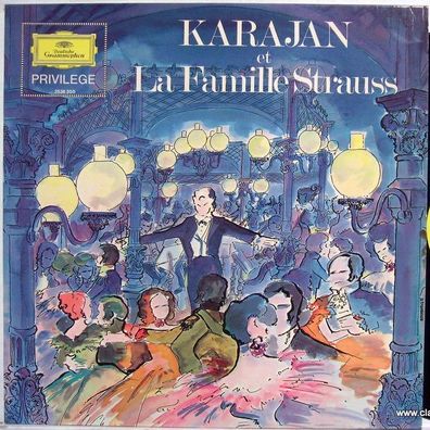 Deutsche Grammophon 2538 300 - Karajan Et la Famille Strauss