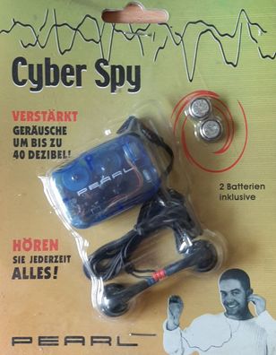 Cyber-Spy Mini-Spion, verstärkt Geräusche Verstärker um bis zu 40 Dezibel