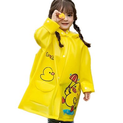 Kinder-Regenmantel mit Kapuze, Halloween-Kostüme, S