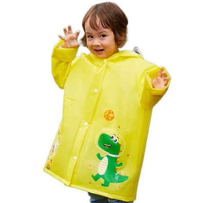 Kinder-Regenmantel mit Kapuze, Outdoor, XL