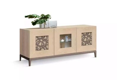 Sideboard wohnzimmer design möbel holz designer kommode