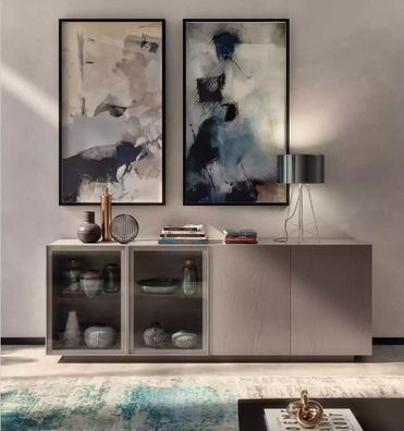 Sideboard wohnzimmer Luxus Stil Modern braun neu wunderschön