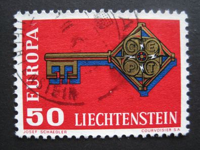 Europa Cept Liechtenstein MiNr. 495 gestempelt (AF 481)