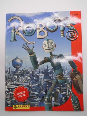 Robots -komplettes Album mit allen Sticker, 1-180 + A - R + L1 - L12 (selten)